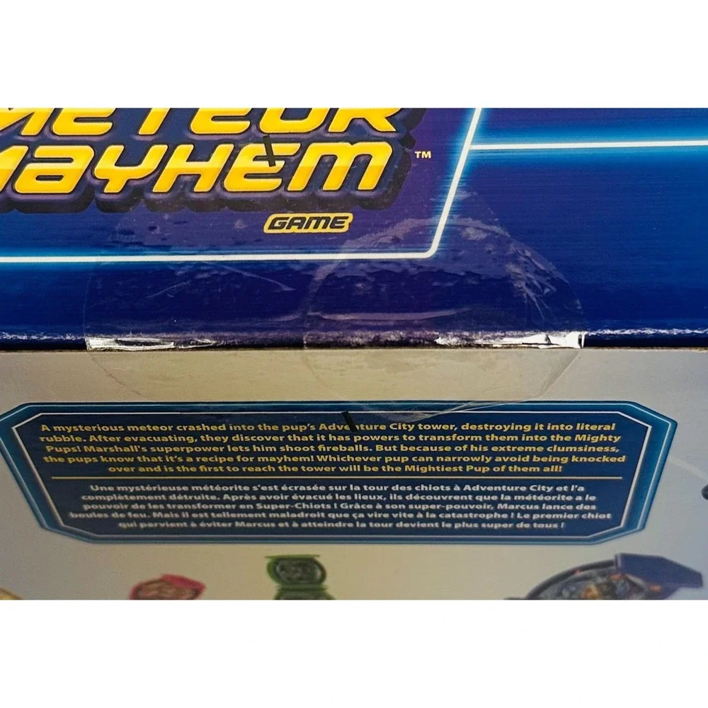 Nickelodeon Spin Master Paw‎ Patrol The Mighty Movie Meteor Mayhem Game NEW